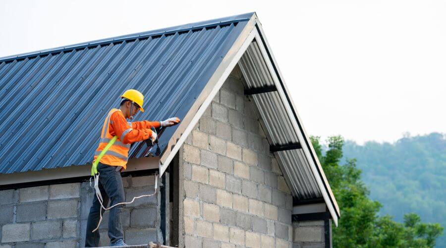 Professional metal roof installation in Trego, WI
